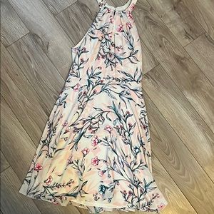 Floral print mini dress